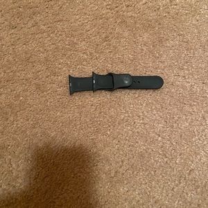 Black authentic Apple watch band